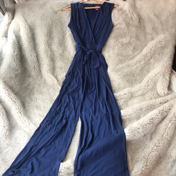 Vince Camuto Pants - Vince Camuto jumpsuit - navy